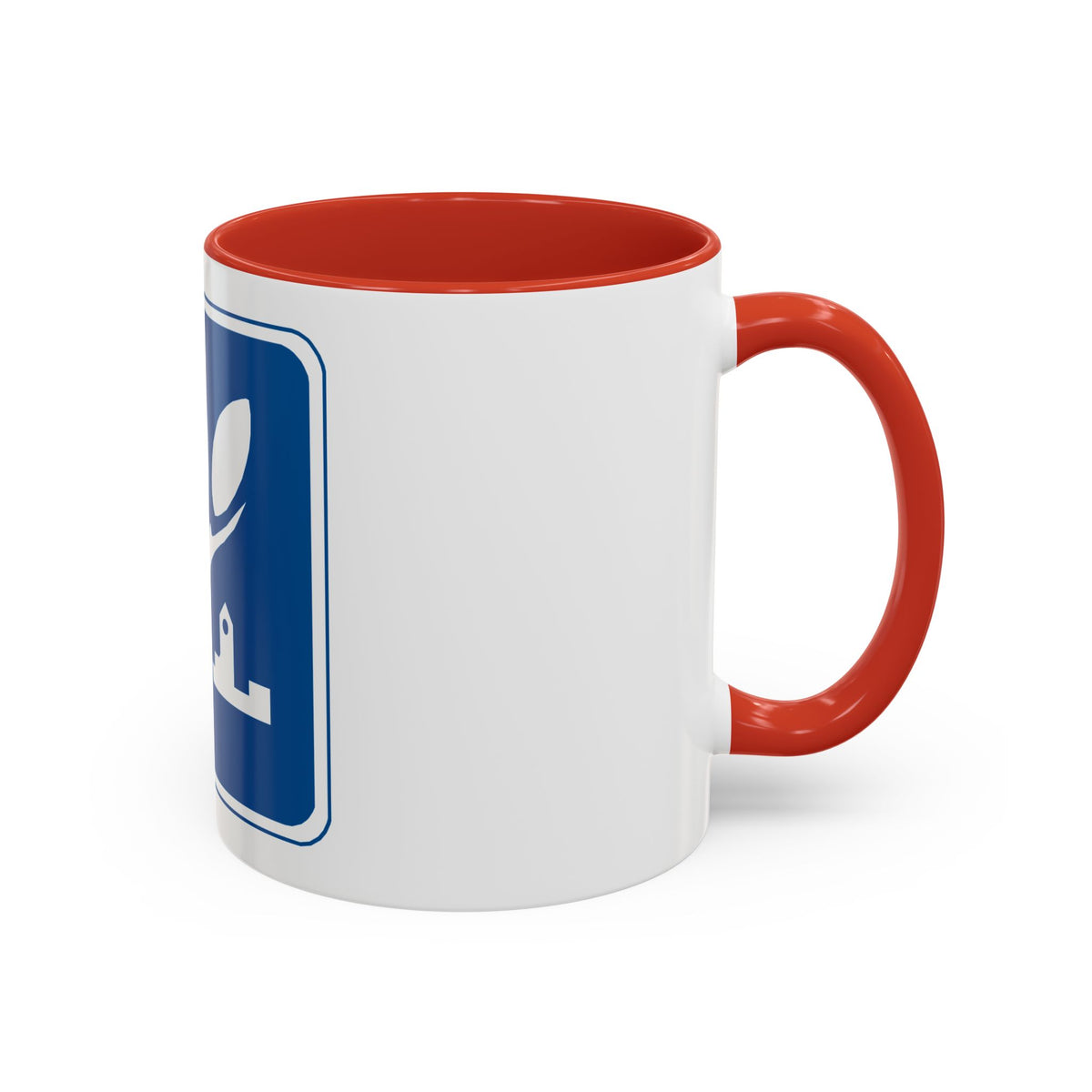 Seal of Naperville Illinois - Accent Coffee Mug