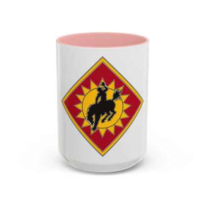 115th Field Artillery Brigade (U.S. Army) Accent Coffee Mug