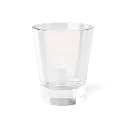 Jelgava COA small (Latvia) (Coat of Arms) Shot Glass 1.5oz