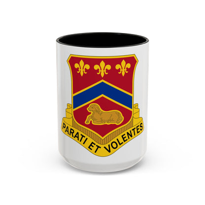 123 Engineer Battalion (U.S. Army) Accent Coffee Mug
