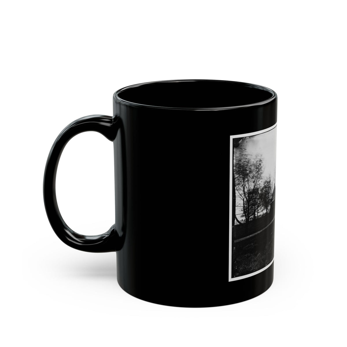Virginia. House (U.S. Civil War) Black Coffee Mug