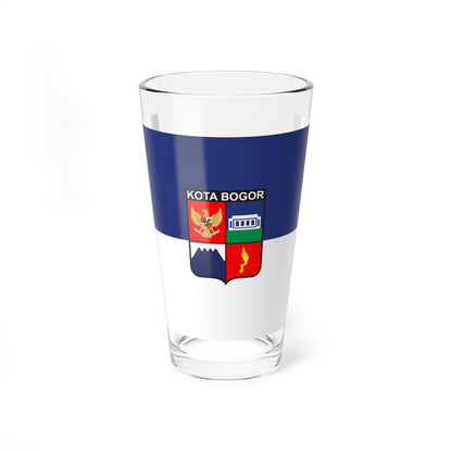 City Flag of Bogor (Indonesia) Pint Glass 16oz