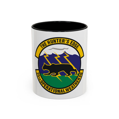 25th Operational Weather Squadron (U.S. Air Force) Accent Coffee Mug