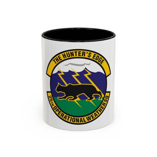 25th Operational Weather Squadron (U.S. Air Force) Accent Coffee Mug