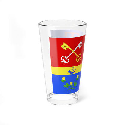 Drapeau fr departement Vaucluse (France) Pint Glass 16oz