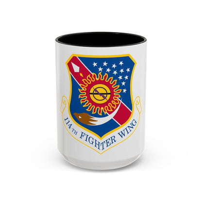114th Fighter Wing (U.S. Air Force) Accent Coffee Mug