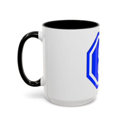 VIII Corps (U.S. Army) Accent Coffee Mug