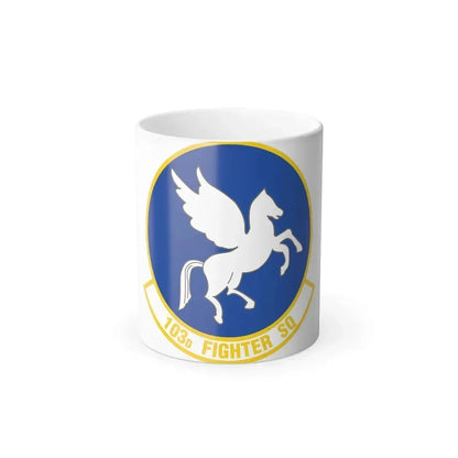 103d Fighter Squadron (U.S. Air Force) Color Changing Mug 11oz - Go Mug Yourself