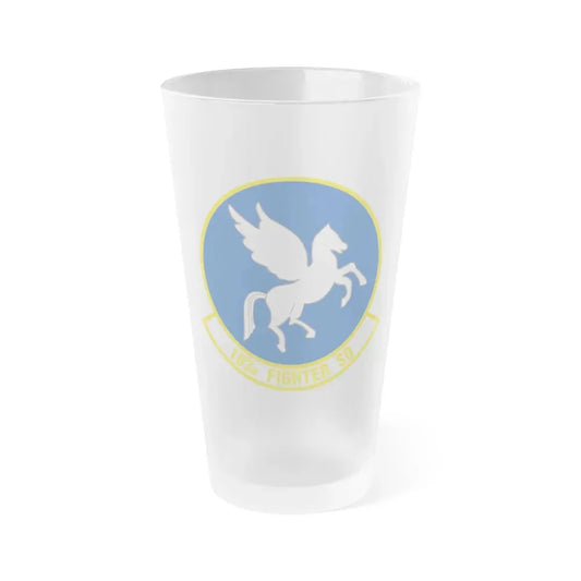 103d Fighter Squadron (U.S. Air Force) Frosted Pint Glass 16oz 16oz Frosted - Go Mug Yourself