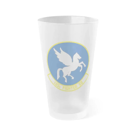 103d Fighter Squadron (U.S. Air Force) Frosted Pint Glass 16oz 16oz Frosted - Go Mug Yourself