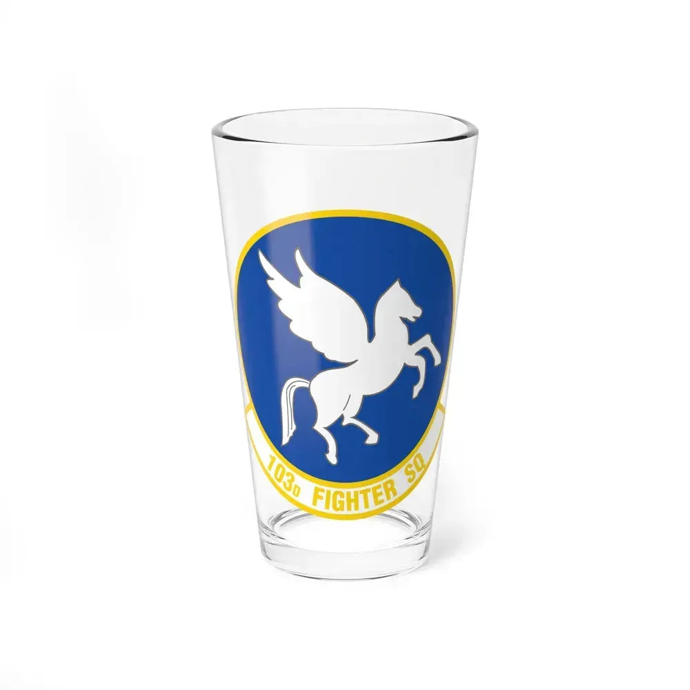 103d Fighter Squadron (U.S. Air Force) Pint Glass 16oz 16oz - Go Mug Yourself