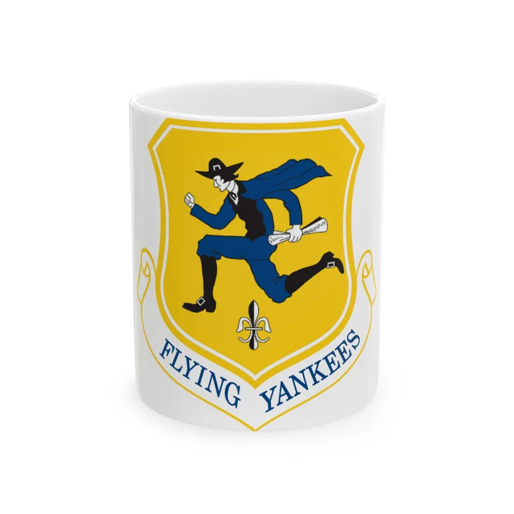 103rd Airlift Wing (U.S. Air Force) White Coffee Mug-11oz-Go Mug Yourself