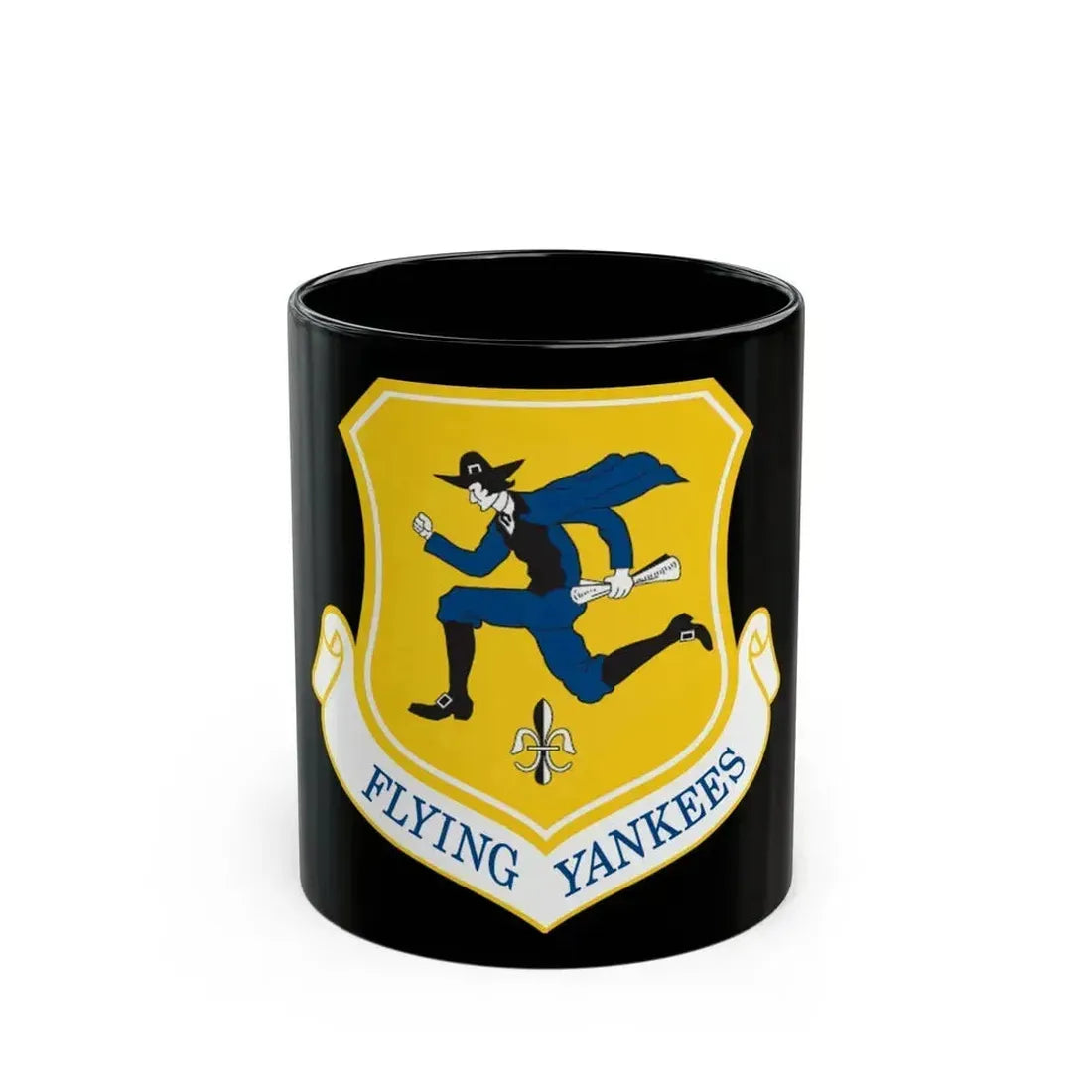 103rd Airlift Wing (U.S. Air Force) Black Coffee Mug 11oz - Go Mug Yourself
