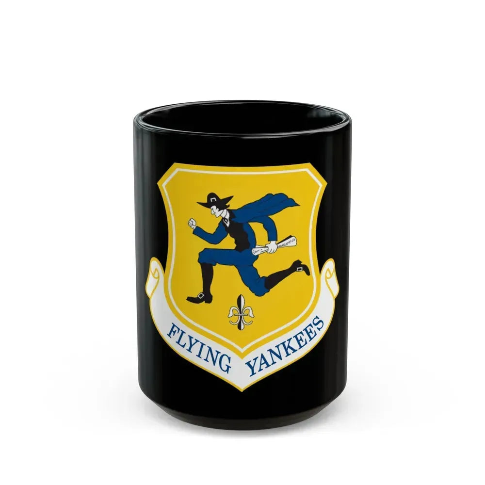 103rd Airlift Wing (U.S. Air Force) Black Coffee Mug 15oz - Go Mug Yourself