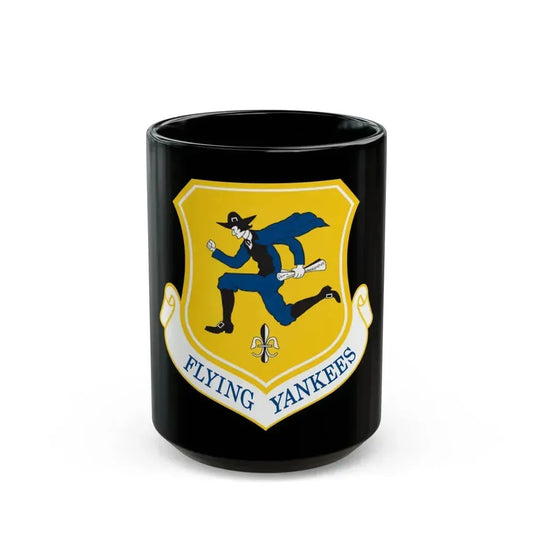 103rd Airlift Wing (U.S. Air Force) Black Coffee Mug 15oz - Go Mug Yourself