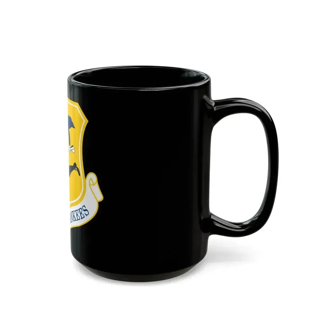 103rd Airlift Wing (U.S. Air Force) Black Coffee Mug - Go Mug Yourself