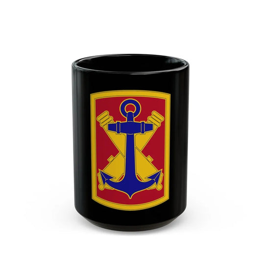 103rd Field Artillery Brigade (U.S. Army) Black Coffee Mug-15oz-Go Mug Yourself