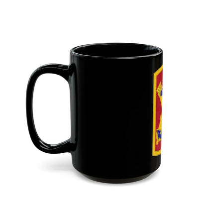 103rd Field Artillery Brigade (U.S. Army) Black Coffee Mug-Go Mug Yourself