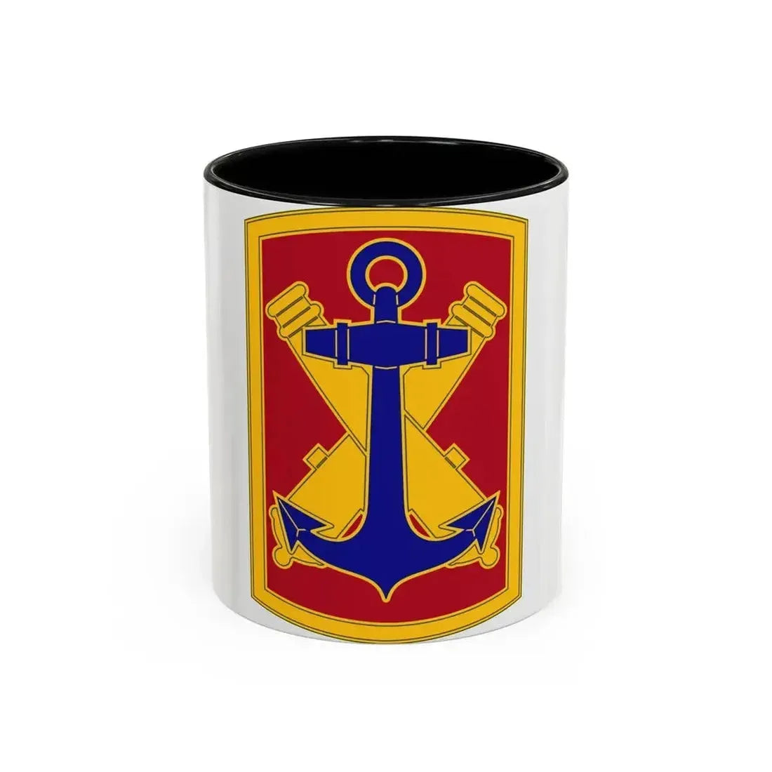 103rd Field Artillery Brigade (U.S. Army) Accent Coffee Mug 11oz Black - Go Mug Yourself
