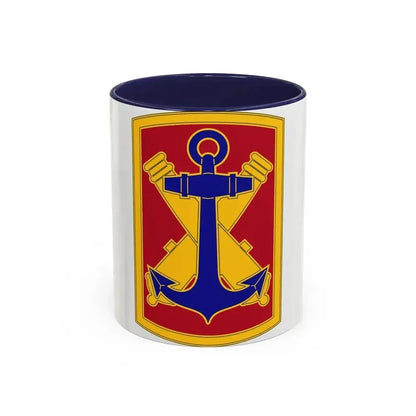 103rd Field Artillery Brigade (U.S. Army) Accent Coffee Mug 11oz Navy - Go Mug Yourself