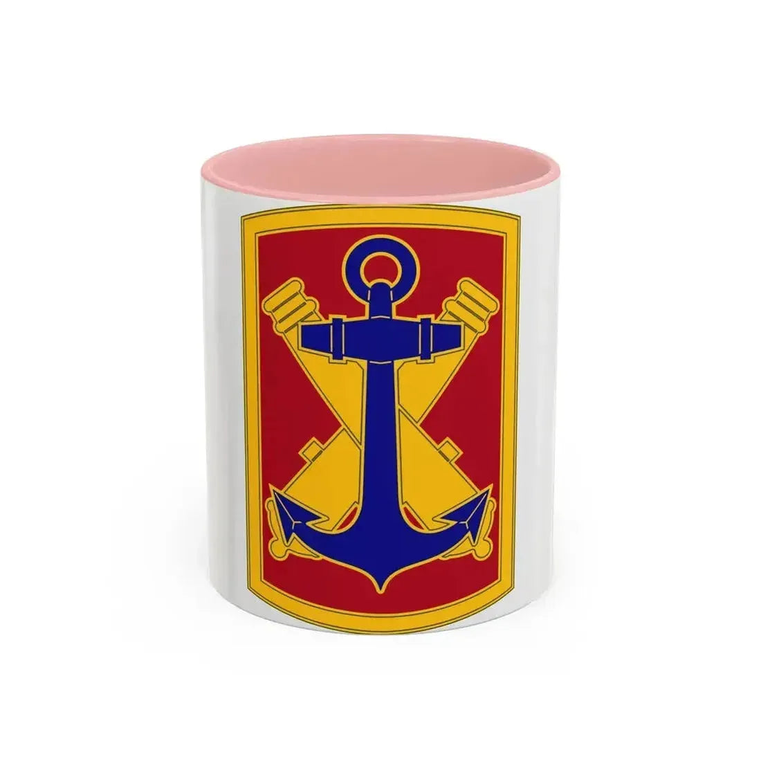 103rd Field Artillery Brigade (U.S. Army) Accent Coffee Mug 11oz Pink - Go Mug Yourself