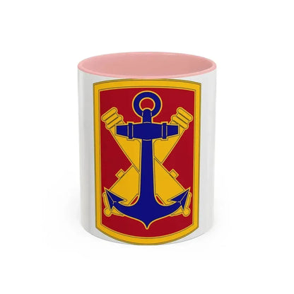 103rd Field Artillery Brigade (U.S. Army) Accent Coffee Mug 11oz Pink - Go Mug Yourself