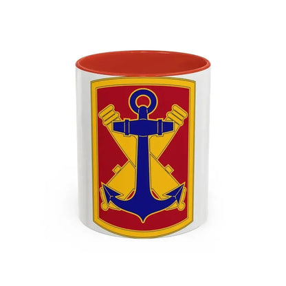 103rd Field Artillery Brigade (U.S. Army) Accent Coffee Mug 11oz Red - Go Mug Yourself