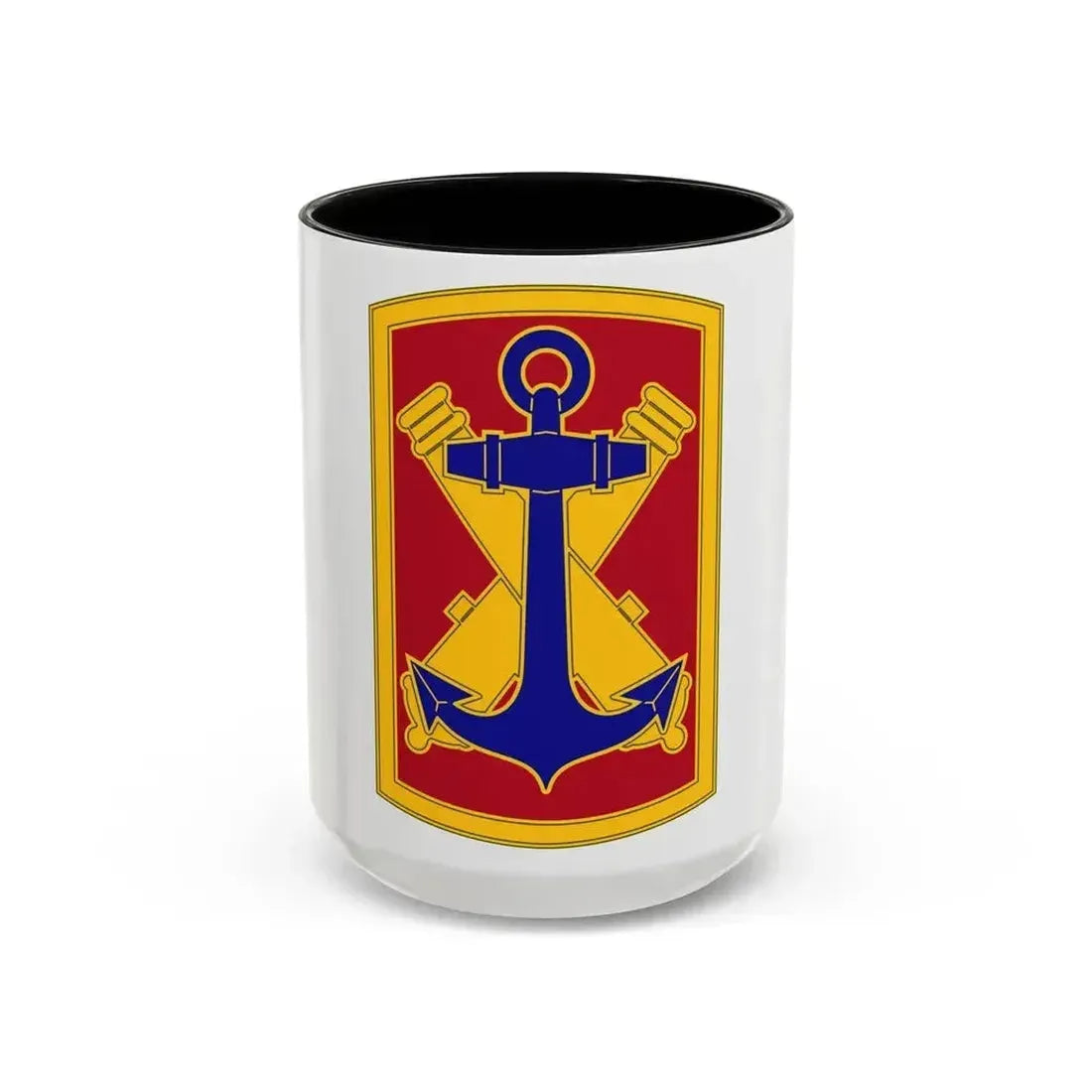 103rd Field Artillery Brigade (U.S. Army) Accent Coffee Mug 15oz Black - Go Mug Yourself