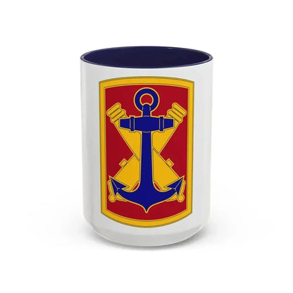 103rd Field Artillery Brigade (U.S. Army) Accent Coffee Mug 15oz Navy - Go Mug Yourself