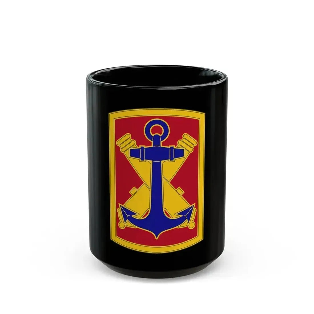 103rd Field Artillery Brigade (U.S. Army) Black Coffee Mug 15oz - Go Mug Yourself