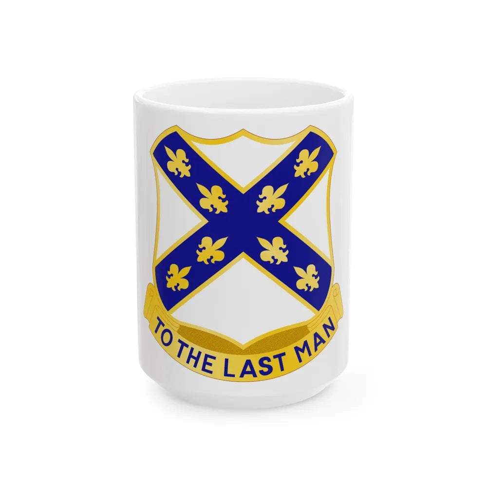 103rd Infantry Regiment (U.S. Army) White Coffee Mug-15oz-Go Mug Yourself