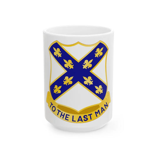 103rd Infantry Regiment (U.S. Army) White Coffee Mug-15oz-Go Mug Yourself