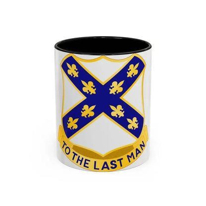 103rd Infantry Regiment (U.S. Army) Accent Coffee Mug 11oz Black - Go Mug Yourself