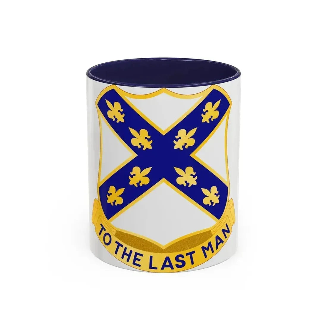 103rd Infantry Regiment (U.S. Army) Accent Coffee Mug 11oz Navy - Go Mug Yourself