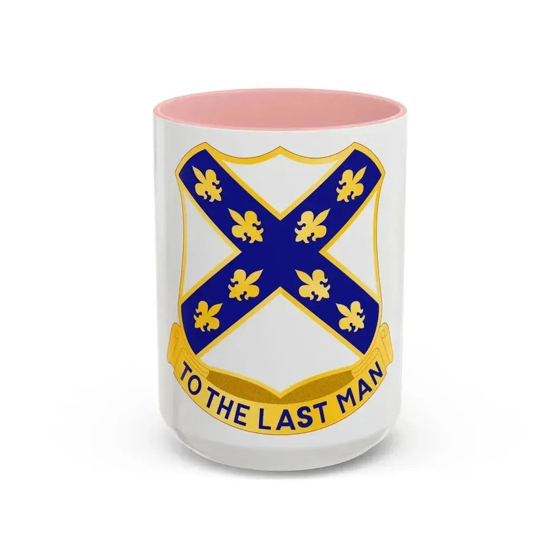 103rd Infantry Regiment (U.S. Army) Accent Coffee Mug 15oz Pink - Go Mug Yourself