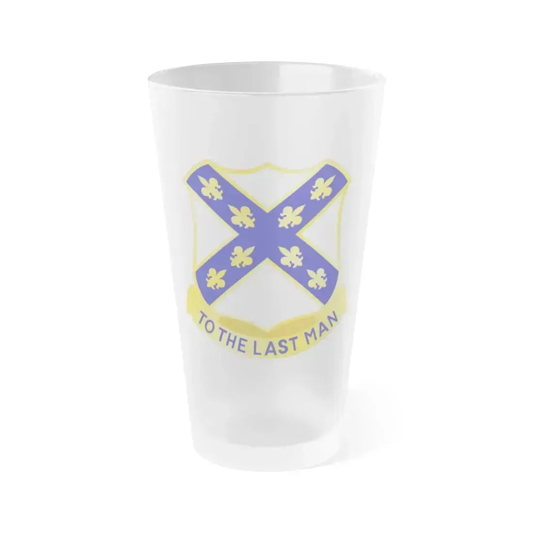 103rd Infantry Regiment (U.S. Army) Frosted Pint Glass 16oz Default Title - Go Mug Yourself