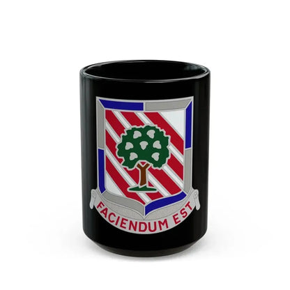 104 Engineer Battalion Obsolete Insignia (U.S. Army) Black Coffee Mug 15oz - Go Mug Yourself