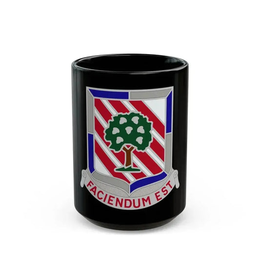 104 Engineer Battalion Obsolete Insignia (U.S. Army) Black Coffee Mug 15oz - Go Mug Yourself
