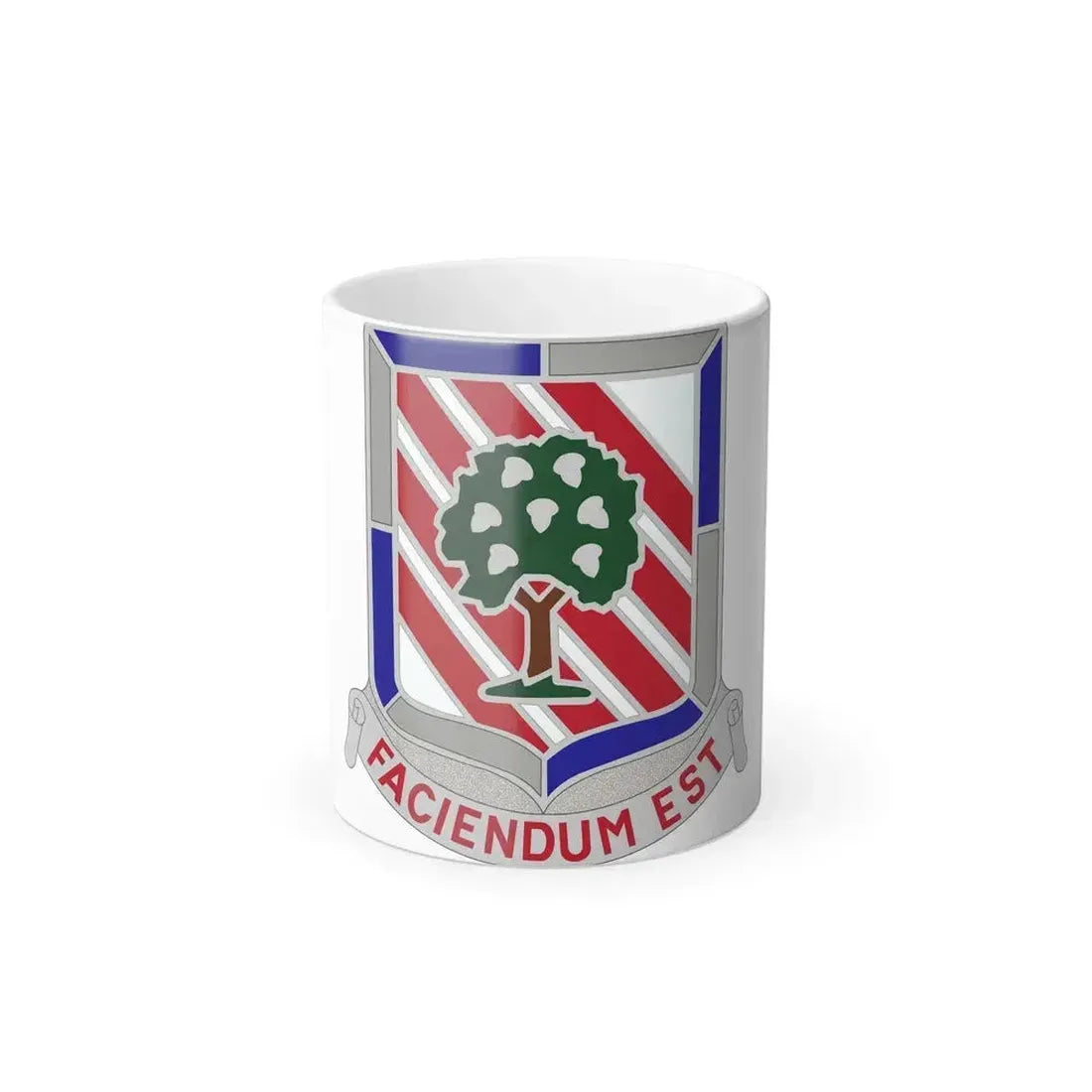 104 Engineer Battalion Obsolete Insignia (U.S. Army) Color Changing Coffee Mug 11oz - Go Mug Yourself