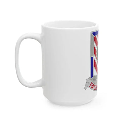 104 Engineer Battalion Obsolete Insignia (U.S. Army) White Coffee Mug - Go Mug Yourself