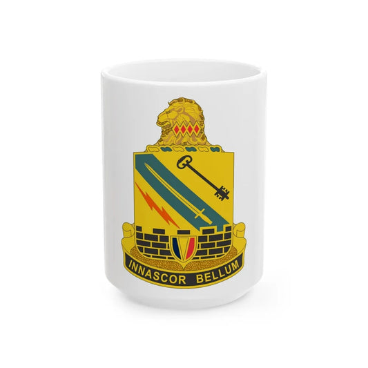 104 Engineer Battalion (U.S. Army) White Coffee Mug-15oz-Go Mug Yourself