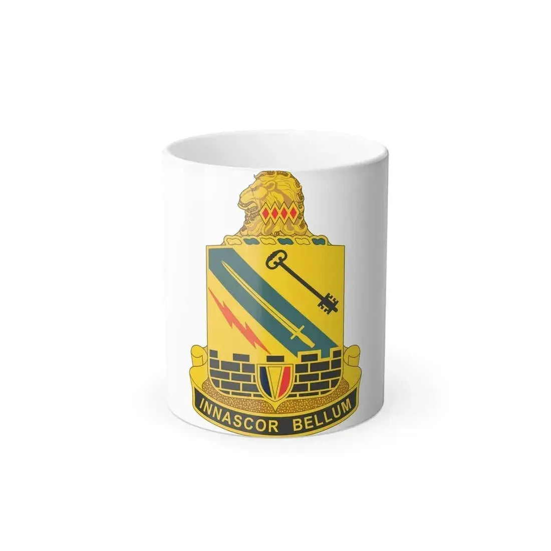 104 Engineer Battalion (U.S. Army) Color Changing Coffee Mug 11oz - Go Mug Yourself