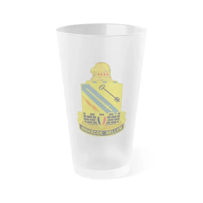 104 Engineer Battalion (U.S. Army) Frosted Pint Glass 16oz Default Title - Go Mug Yourself
