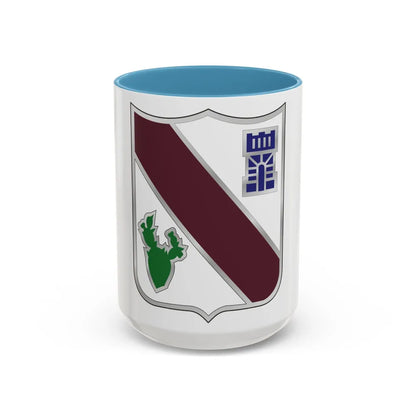 104 Medical Battalion (U.S. Army) Accent Coffee Mug-15oz-Light Blue-Go Mug Yourself