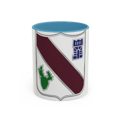 104 Medical Battalion (U.S. Army) Accent Coffee Mug 11oz Light Blue - Go Mug Yourself