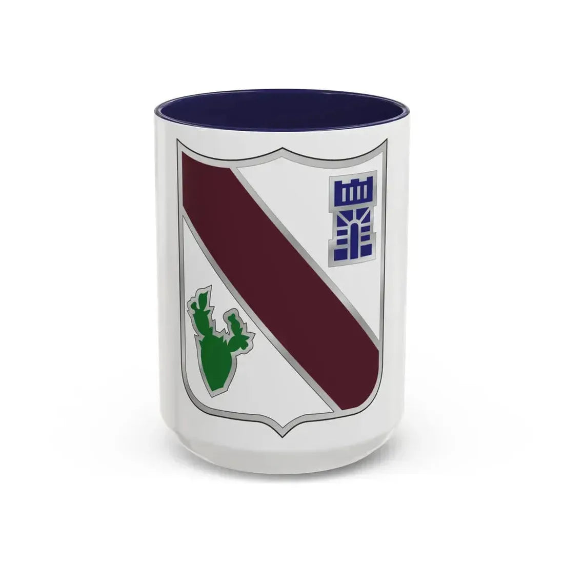 104 Medical Battalion (U.S. Army) Accent Coffee Mug 15oz Navy - Go Mug Yourself