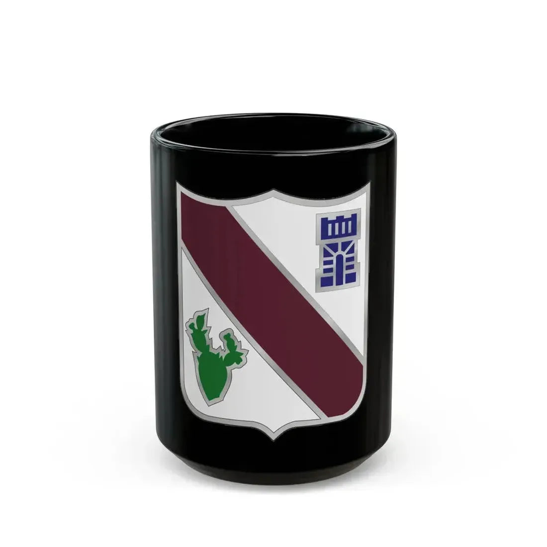 104 Medical Battalion (U.S. Army) Black Coffee Mug 15oz - Go Mug Yourself