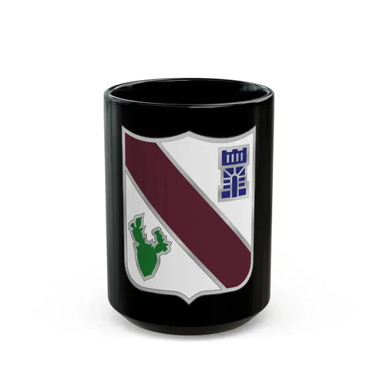 104 Medical Battalion (U.S. Army) Black Coffee Mug 15oz - Go Mug Yourself