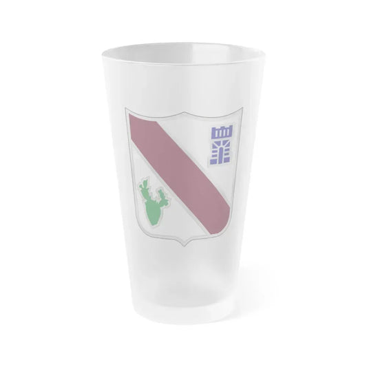 104 Medical Battalion (U.S. Army) Frosted Pint Glass 16oz Default Title - Go Mug Yourself