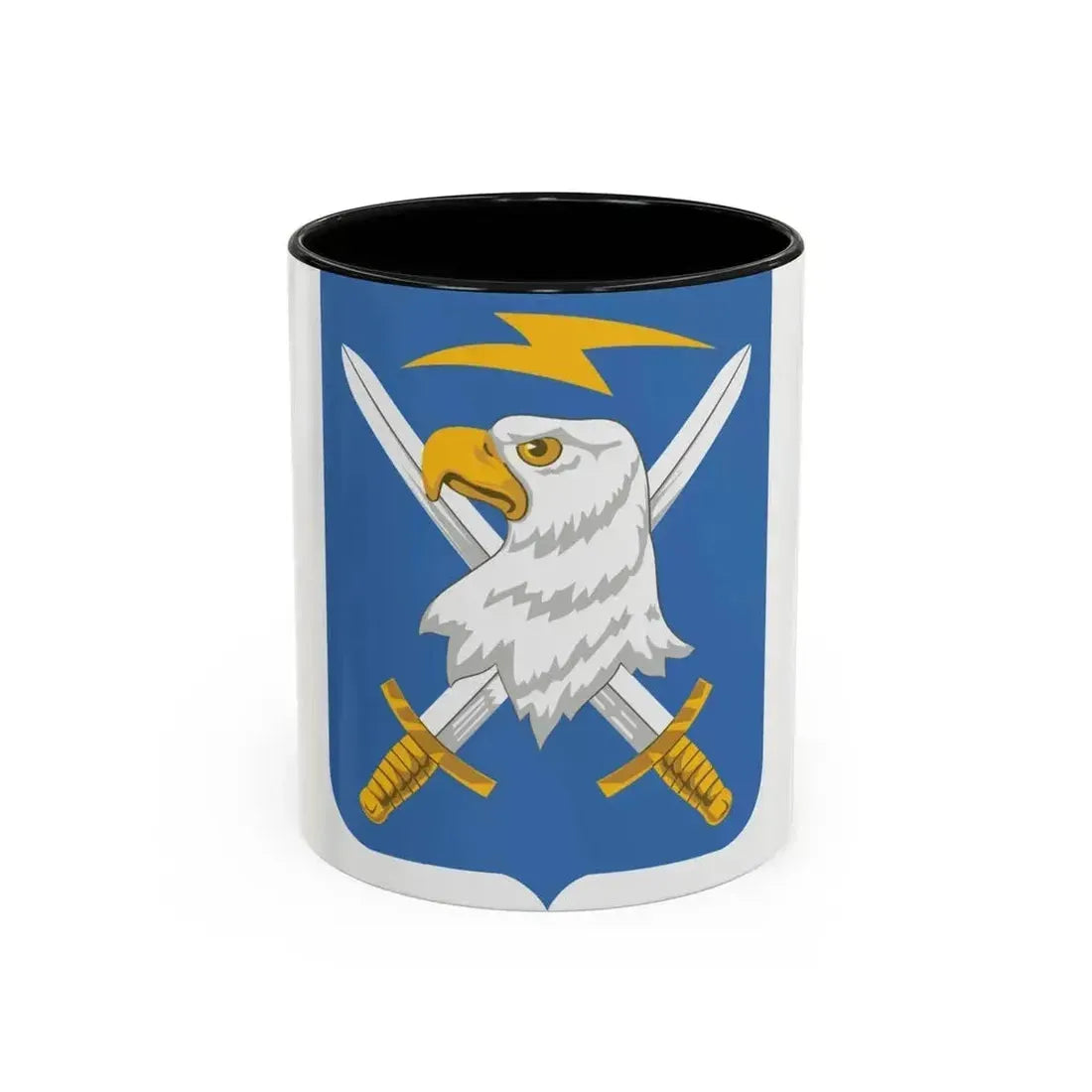 104 Military Intelligence Battalion 2 (U.S. Army) Accent Coffee Mug 11oz Black - Go Mug Yourself